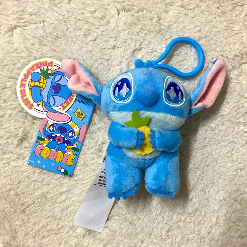 ❤️ Disney’s Lilo and Stitch Soft Toy Charm Keychain NWT